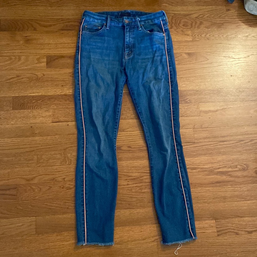 Mother high waisted looker jeans size 26